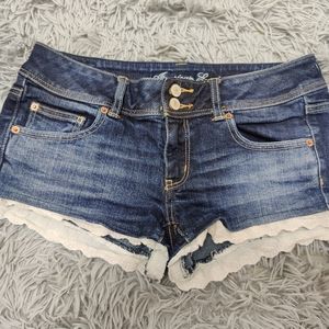 American Eagle Regular Waist Short Shorts